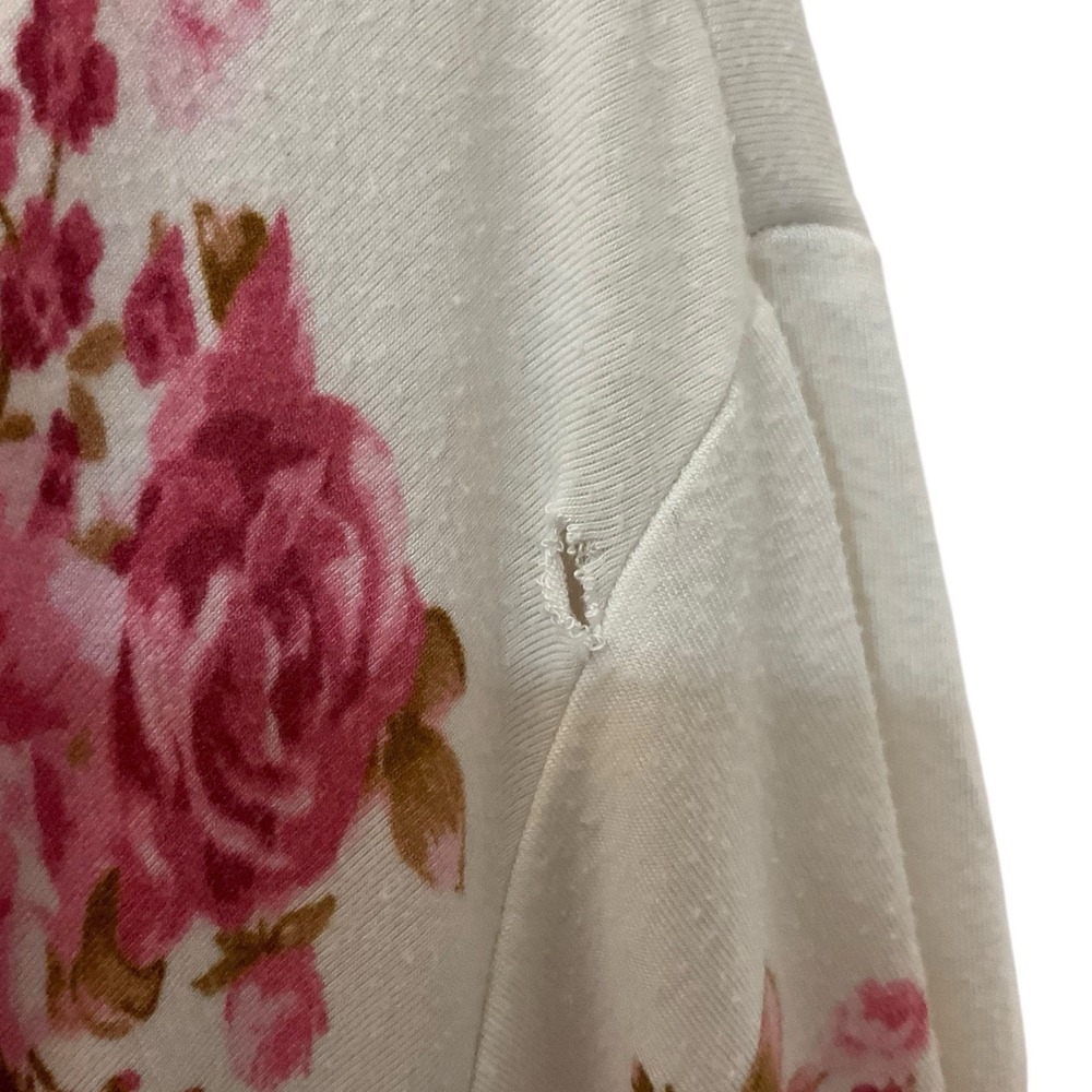 Les Reveries‎ Twist-Front Drape Floral Dress - Picture 9 of 9